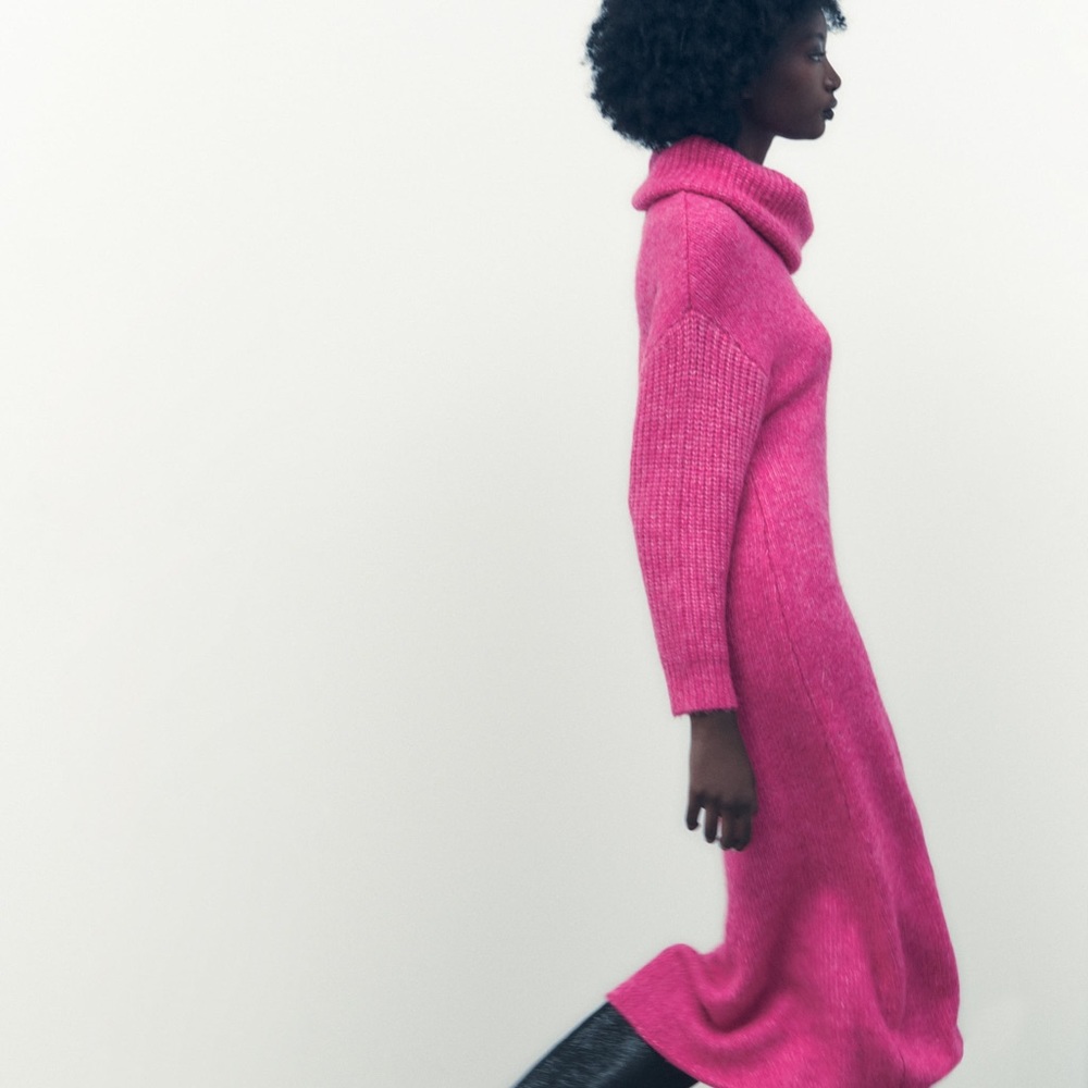 Thick Zara Sweater dress - Picture 3 of 6